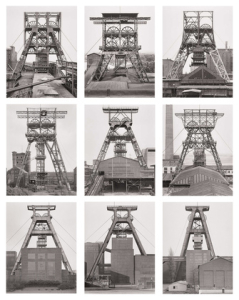 Bernd and Hilla Becher, Winding Towers, Belgium, 1971-91