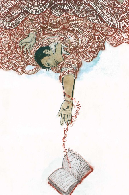 Yuko Shimizu. Cover art from The Unwritten #1 (DC COMICS VERTIGO).