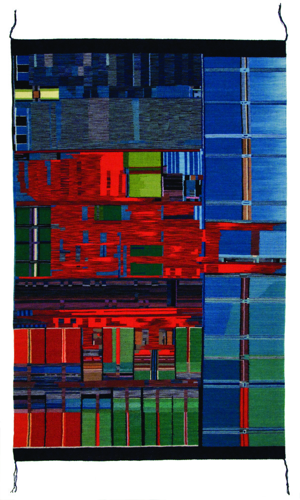 Marilou Shultz. Untitled (2008) Wool. Nerman Museum of Contemporary Art, Kansas City.
