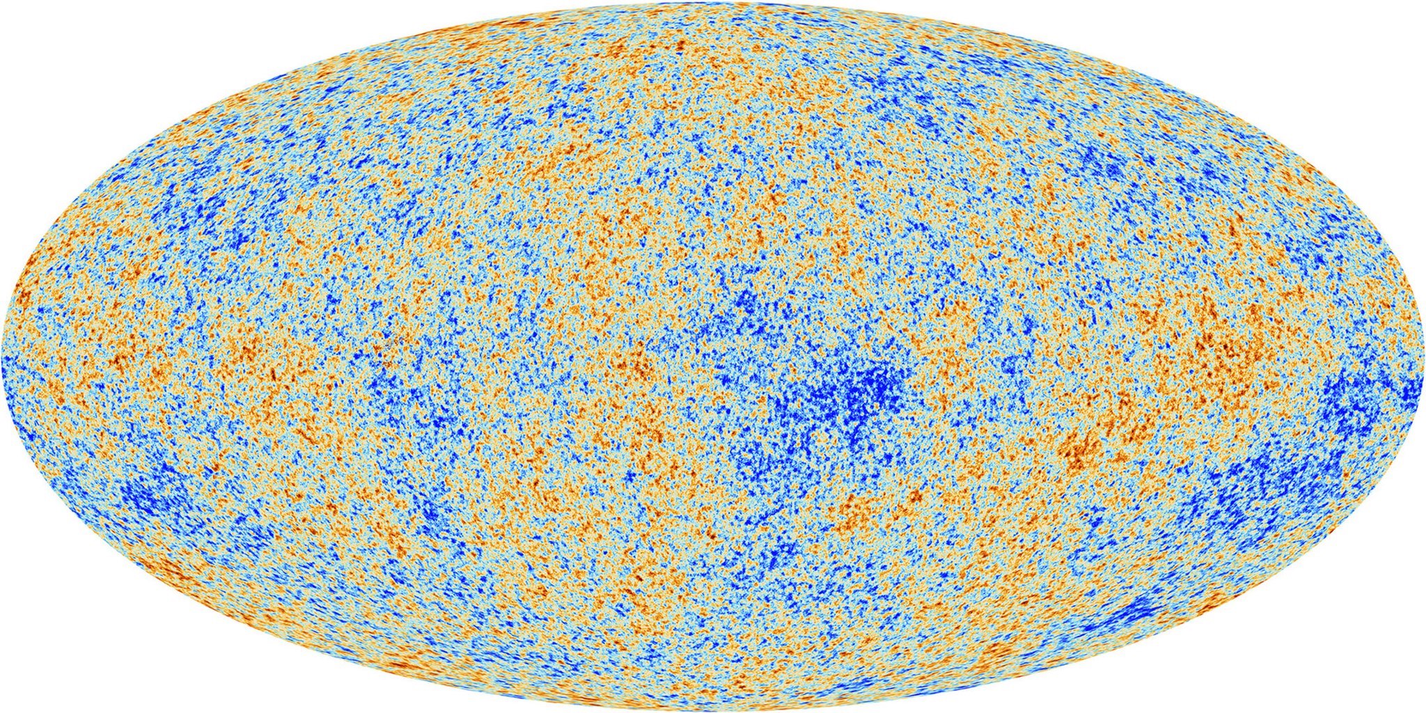 Cosmic Microwave Background as seen from the Planck Satellite (European Space Agency)