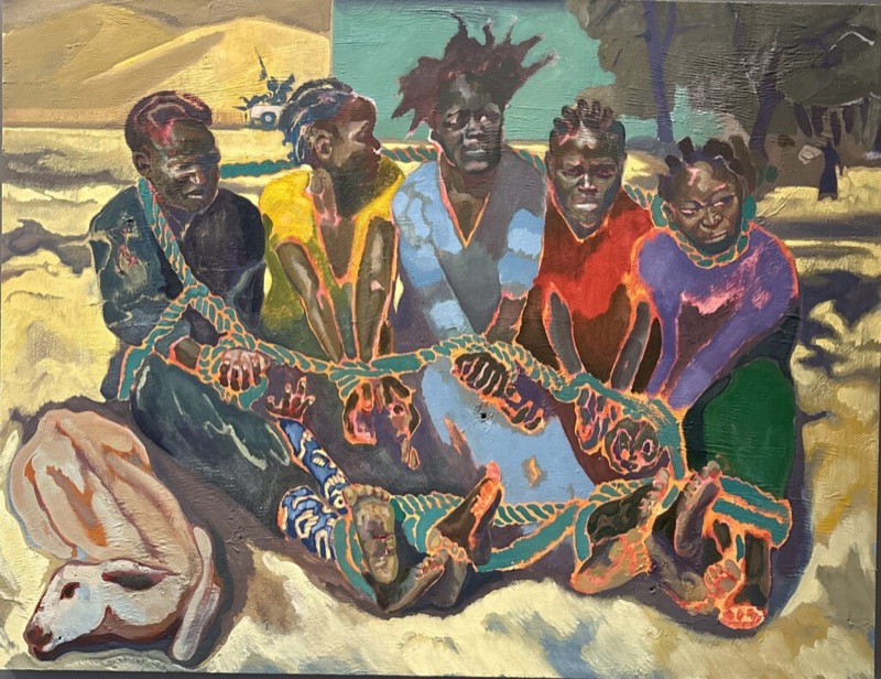 Michael Armitage, The Promise of Change, Palazzo Grassi