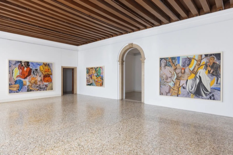 David Salle, Painting in the Present Tense, Palazzo Cini